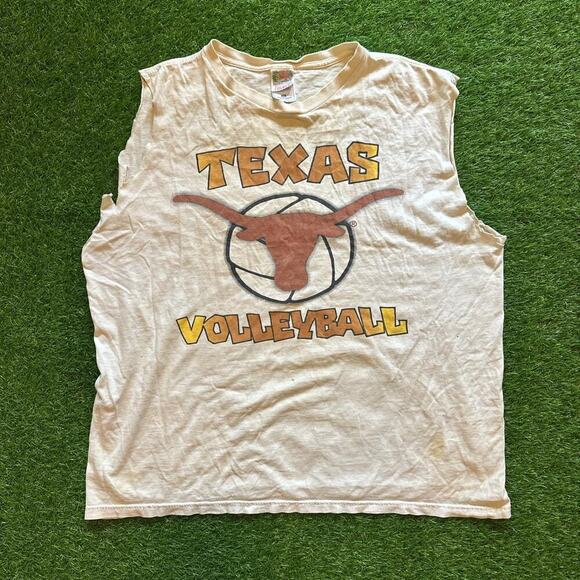 Texas Volleyball Sleeveless T-Shirt - Picture 1 of 6